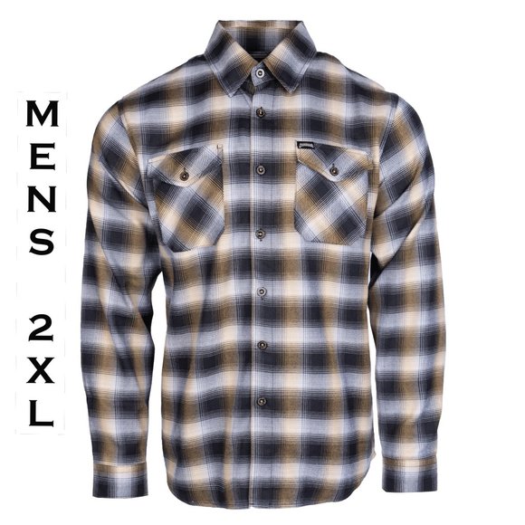 DIXXON FLANNEL x HATEBREED RISE OFBRUTALITY Flannel Shirt - Collab - Men's 2XL